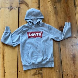 Youth Levi’s gray hoodie medium